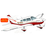 Airplane Design (Red/Gold) - AIRG9G385180-RG2