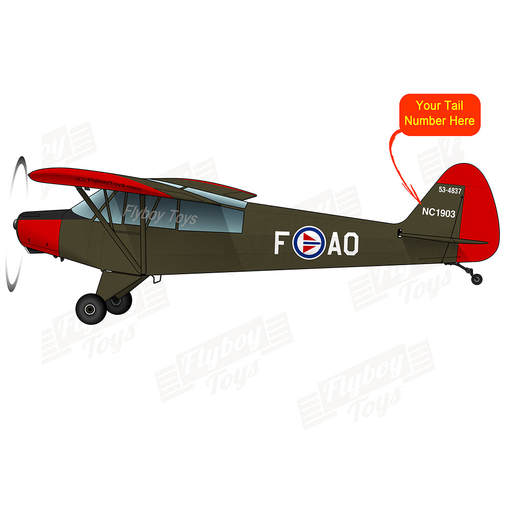 Flyboy Toys Airplane Design (Green/Red)  - AIRG9GG1H-GR1