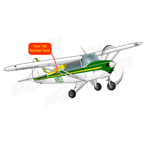 Flyboy Toys Airplane Design (Yellow/Green) - AIRG9GKI9-YG1