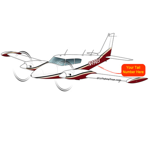 Airplane Design  (Red/Gold/Black) - AIRG9GKN9-R2