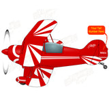 Airplane Design AIRG9KJG5-R8 - (Red)