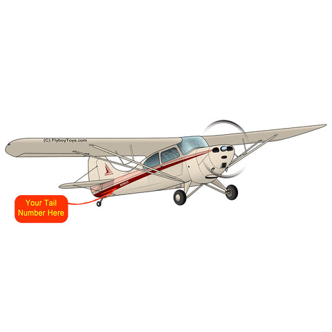 Airplane Design (Cream/Maroon) - AIRJ5I381-CM1