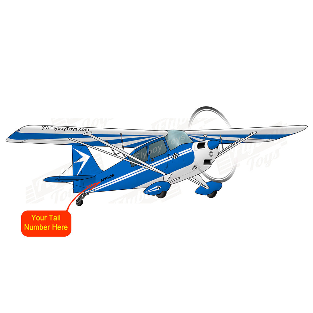 Flyboy Toys Airplane Design (Blue) - AIRJ5I3817GCAA-B1