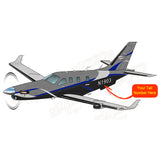 Airplane Design (Grey/Blue) - AIRJF3K2D960-GB1