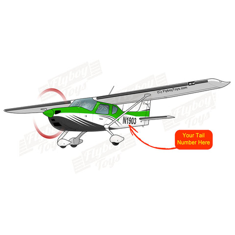 Airplane Design (Green/Black) - AIRK5O3FC100-GB1