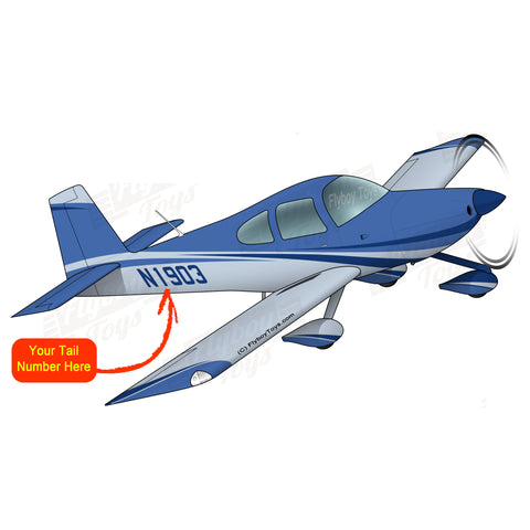 Airplane Design (Blue/Navy) - AIRM1EIM10-BN1