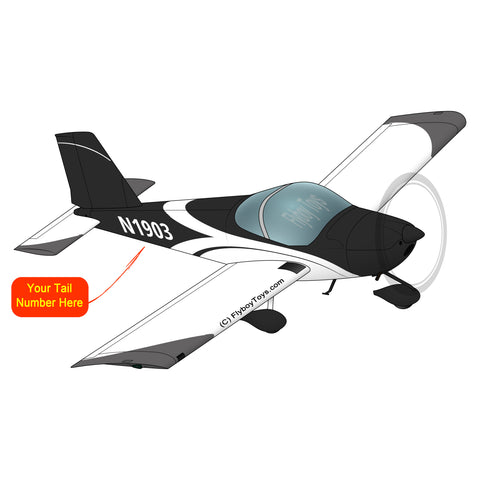 Airplane Design (RV12 Black/White) - AIRM1EIM12-BW1