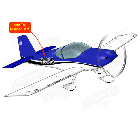 Airplane Design (Blue/Black) - AIRM1EIM14A-BB1