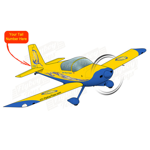 Airplane Design (Yellow/Blue) - AIRM1EIM7-YB3