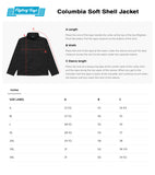 Custom Columbia Soft Shell Embroidered Jacket