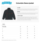 Unisex Columbia Fleece Embroidered Jacket