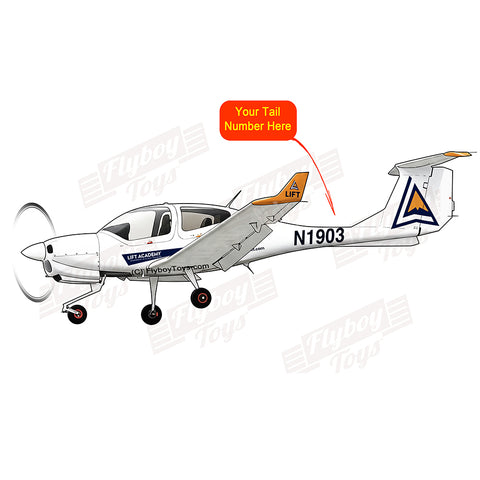 Flyboy Toys Airplane Design (Gold/Black) - GAIR491DA40-GB1
