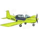 Flyboy Toys Airplane Design (Green) - GAIR7ILKI1AA5-G1