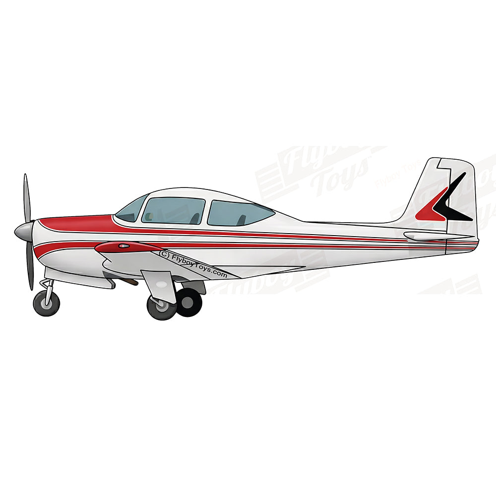 Flyboy Toys Airplane Design (Red) - GAIRD5P-RB1