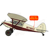Flyboy Toys Airplane Design (Maroon) - GAIRG9GKI9-M1