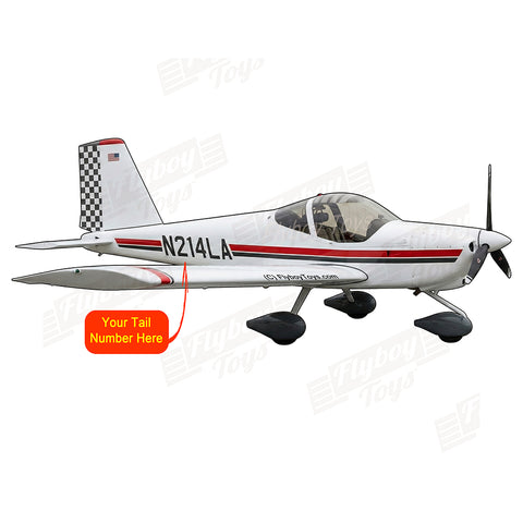 Flyboy Toys Airplane Design (Red/Black) - GAIRM1EIM12-RB1