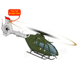 Helicopter Design (Military Green) - HELI5LFEC135-MG1