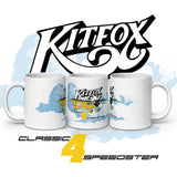 Flyboy Toys Kitfox 4 Speedster White Mug (Full Art) - Personalized