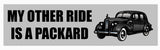 Custom Bumper Stickers - My Other Ride