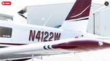 Airplane Design (Burgundy/Grey) - AIRG9G3856-BG1