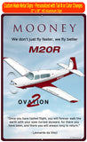Mooney M20R Ovation 2 (Ovation GX 2) HD Airplane Sign