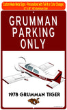 Grumman Tiger HD Airplane Sign