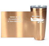 Custom Airplane Travel Tumblers