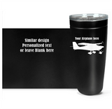 Custom Airplane Travel Tumblers