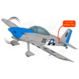 Airplane Design (Blue/Silver) - AIRM1EIM8-BS3