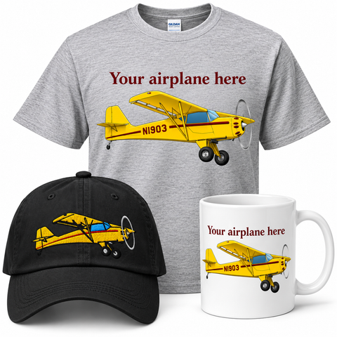 Flyboy Toys Custom Bundles (Mug, T-shirt and embroidered Cap)