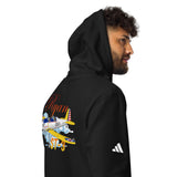 Custom Adidas Fleece Hoodie  (Left-chest & Back Print)