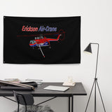 Erickson Air-Crane All Over Print Flag - Add Your N#