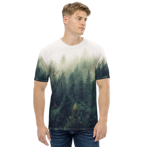 Custom All-Over Print Men's Crew Neck T-Shirt