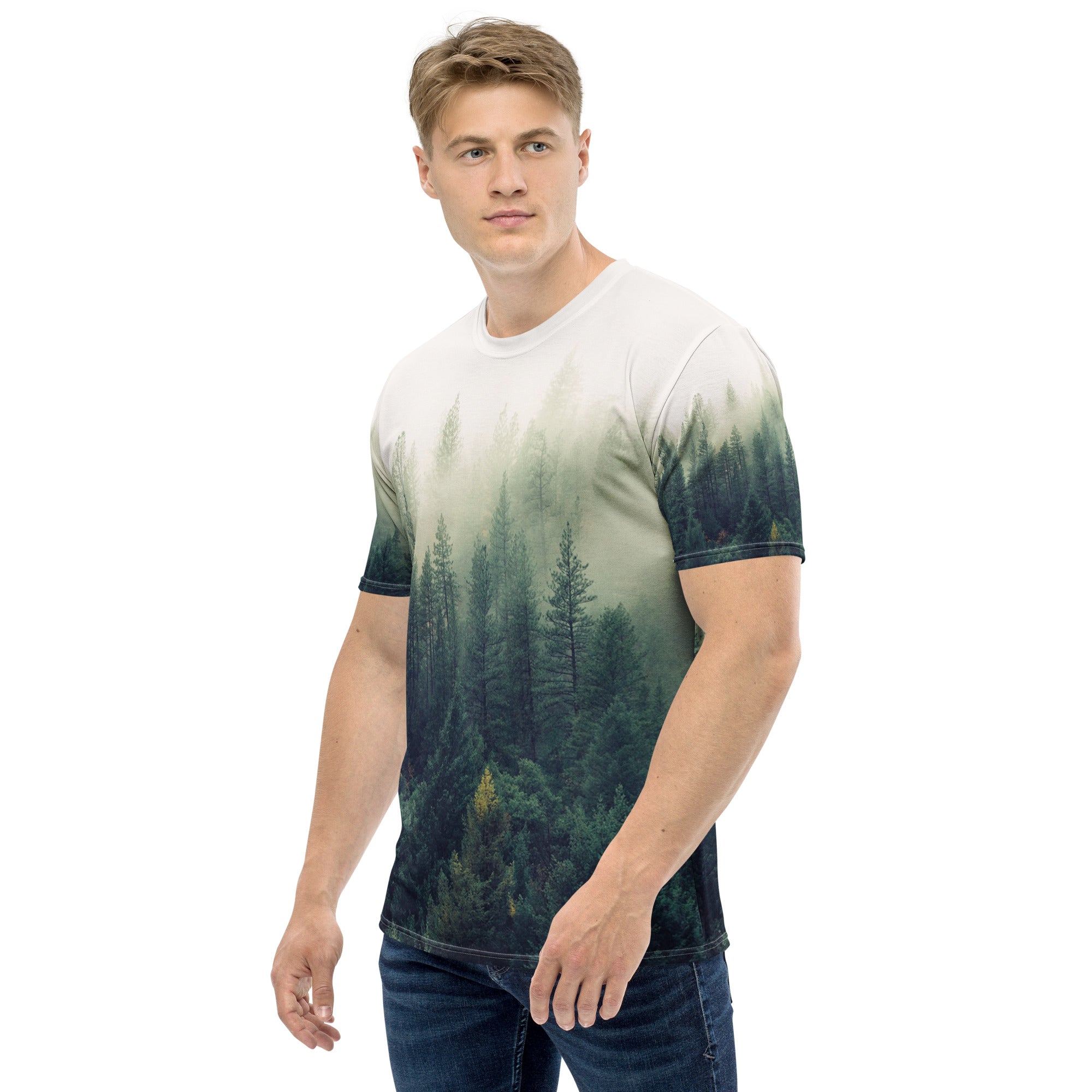 All-Over Print Men's Crew Neck T-Shirt