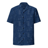 Aviation Hawaiian Shirt S35 Bonanza Airplane Blueprint All-Button Shirt