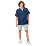 Aviation Hawaiian Shirt S35 Bonanza Airplane Blueprint All-Button Shirt