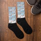 North American P-51 Mustang Airplane Socks