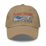 Flight Design CTLS Embroidered Classic Cap - Add Your N#