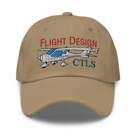 Flight Design CTLS Embroidered Classic Cap - Add Your N#