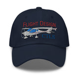 Flight Design CTLS Embroidered Classic Cap - Add Your N#