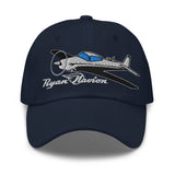 Ryan Navion (AIRIP1E1M-BW1_EMB) Airplane Embroidered Classic Cap - Add your N#