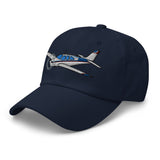 Flyboy Toys Airplane Embroidered Custom Classic Cap (AIR255452-BR1) - Add your N#