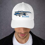 SeaRey LSA (AIRJ51CJ1-BR1)  Airplane Embroidered Custom Classic Cap - Add your N#