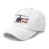 Robinson R22 Embroidered Classic Cap - Add Your N#