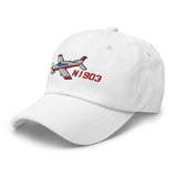 Airplane Embroidered Classic Cap (AIRGRGN1I_EMB)) - Personalized with N#