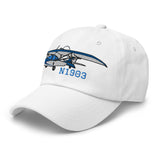 SeaRey LSA (AIRJ51CJ1-BR1)  Airplane Embroidered Custom Classic Cap - Add your N#