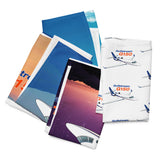 Custom Aviation Cloth Napkin Set of 4