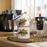 STOL Life Super Cub (AIRG9GG1H-Y2) Airplane Enamel Mug - Personalized with N#