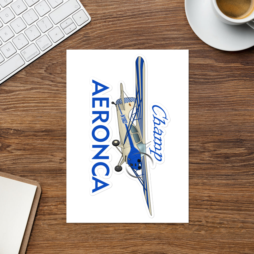 Aeronca Champ Sticker sheet