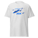 Learjet 35A Custom Airplane T-Shirt - Add Your N#